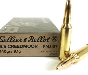 140 Grain FMJ-BT Sellier & Bellot – 20 Rounds