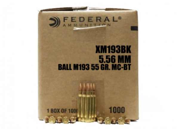 Federal 5.56 ammo