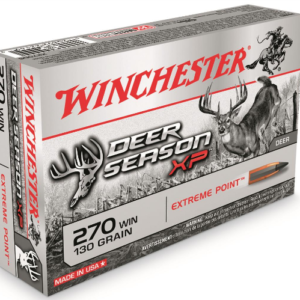 Winchester Deer Season XP, .270 Winchester, Polymer-Tipped Extreme Point, 130 Grain, 20 Rounds