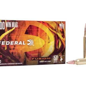 Federal Fusion Ammunition 300 Winchester Magnum 150 Grain