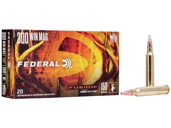 federal fusion ammunition 300 winchester magnum
