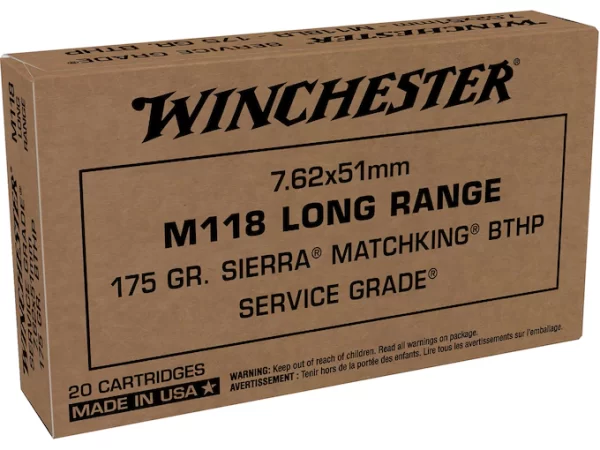 Winchester Service Grade Long Range Ammunition