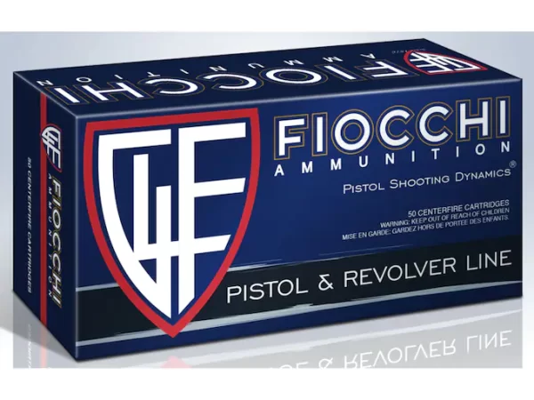 Fiocchi Shooting Dynamics Ammunition 10mm Auto 180 Grain Jacketed Hollow Point Box of 500 handgun