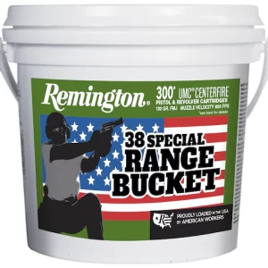 Remington UMC Ammunition 38 Special 130 Grain Full Metal Jacket Bucket
