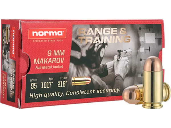 Norma Range & Training Ammunition 9x18mm