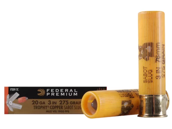 federal premium vital-shok ammunition 20 gauge 3