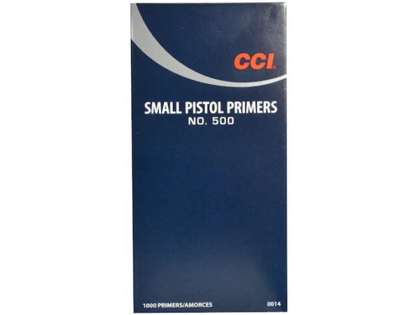 CCI Small Pistol Primers #500 Box