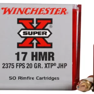 Winchester Super-X Ammunition 17 (HMR) 20 Grain