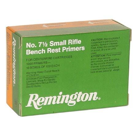 7 1/2 Bench Rest Small Rifle Primer