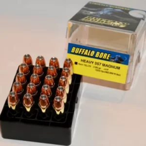 Buffalo Bore Ammunition 357 Magnum 180 Grain Jacketed Hollow Point Box of 20