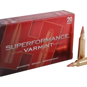 Hornady Superformance Varmint Ammunition 22-250 Remington 50 Grain V-MAX Box of 20