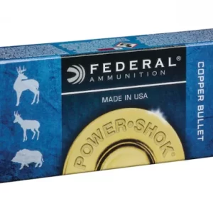 Federal Power-Shok Ammunition 300 AAC Blackout 120 Grain Copper Hollow Point Lead-Free Box of 20