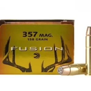 Federal Fusion Ammunition 357 Magnum 158 Grain Bonded Jacketed Hollow Point Box of 20