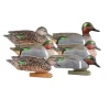ghg pro-grade green-winged teal duck decoy pack of 6