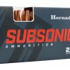 Hornady Subsonic Ammunition 45-70 Government