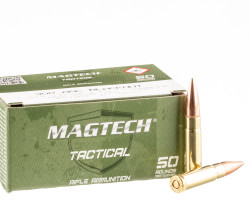 50 Rounds of .300 AAC Blackout Ammo by Magtech First Defense – 123gr FMJ