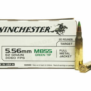 5.56 M855 62gr Penetrator FMJ Winchester LC 200rd USA855K/WM855 – 200 Rounds