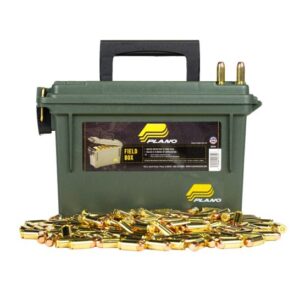 AAC .40 S&W AMMO 180 GRAIN RNFP 300RD WITH PLANO .30 CAL AMMO CAN