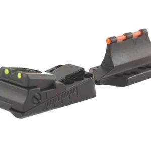 Williams Fire Sight Set Universal Vent Rib “Slugger” Shotgun Aluminum Black Fiber Optic Green
