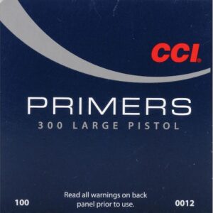 CCI Small Pistol Primers #300 Box of 1000 (10 Trays of 100)